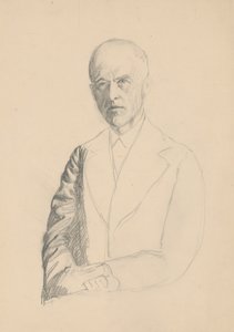 Man with folded hands